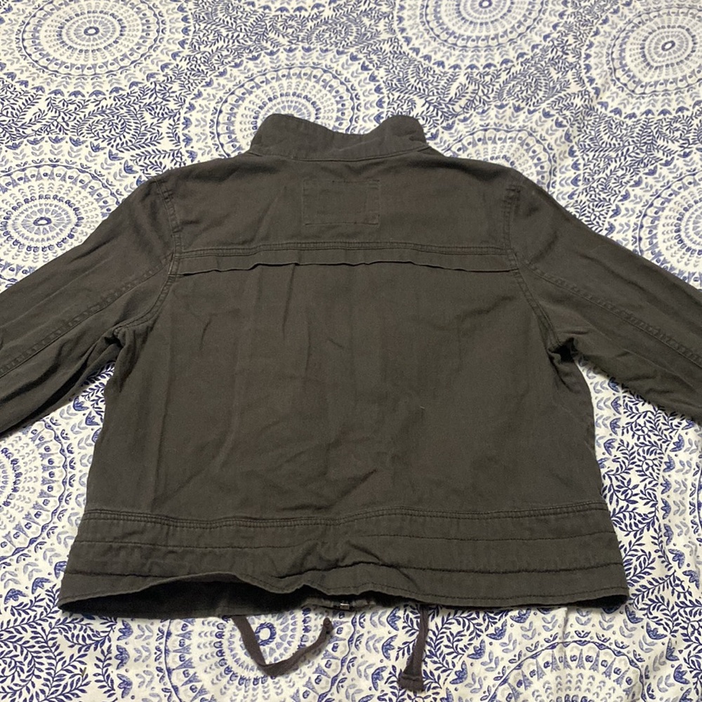 Cropped Bomber Jacket - image 6